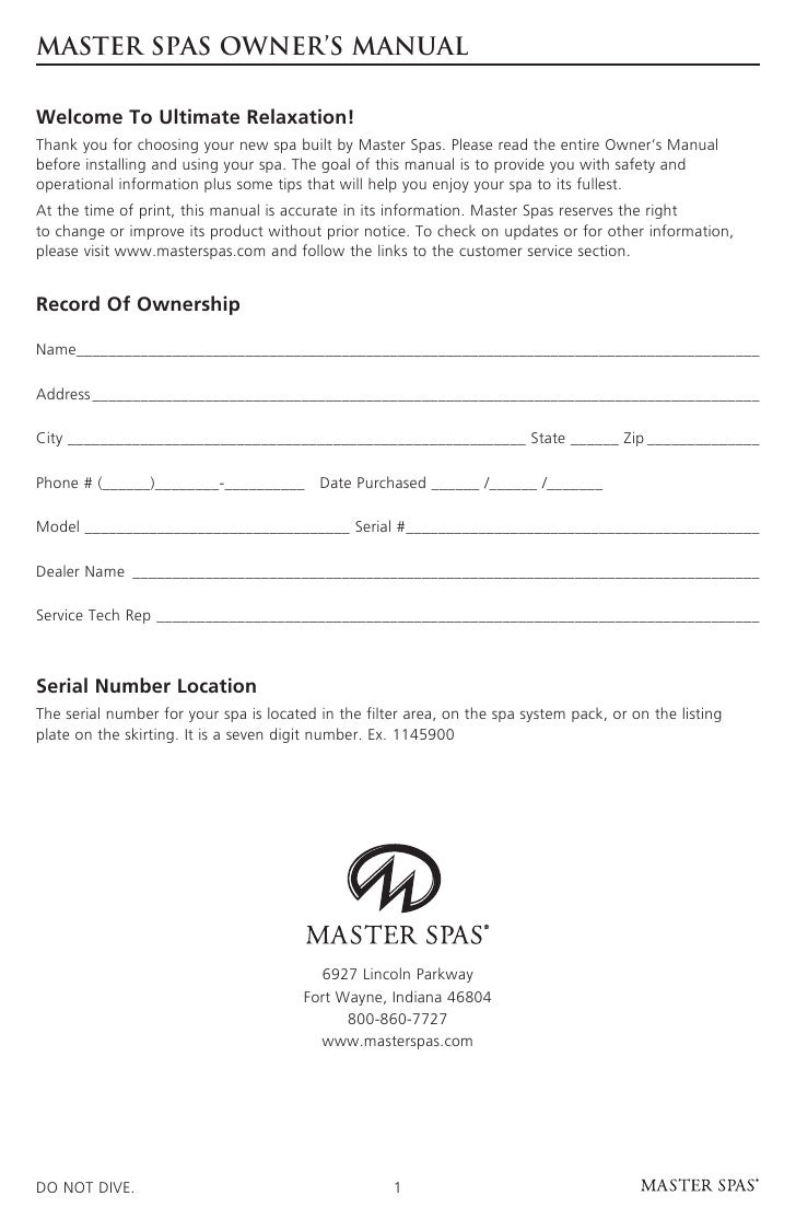 master spa wiring diagram manual e books Catalina Spa Wiring Diagram master spa legend owner\\u0027s manualmaster spa wiring diagram 8